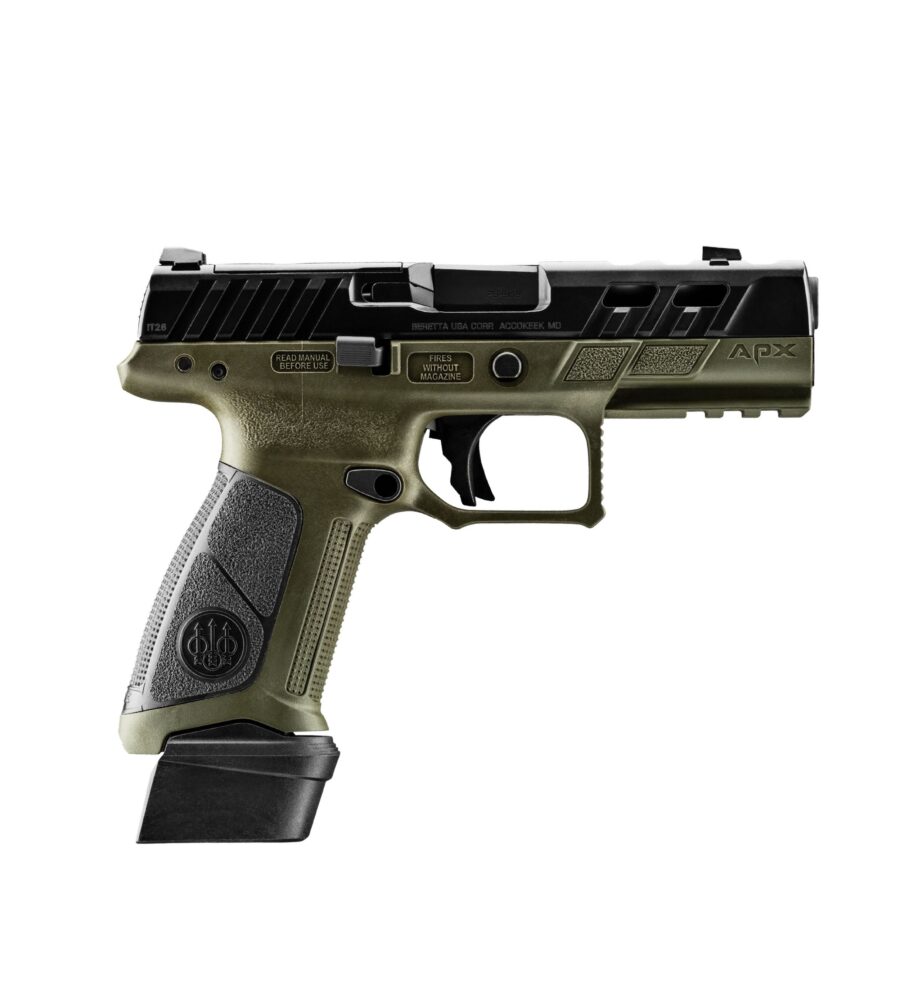 BERETTA APX A1 PORTED 9MM BLK/OD 21+1