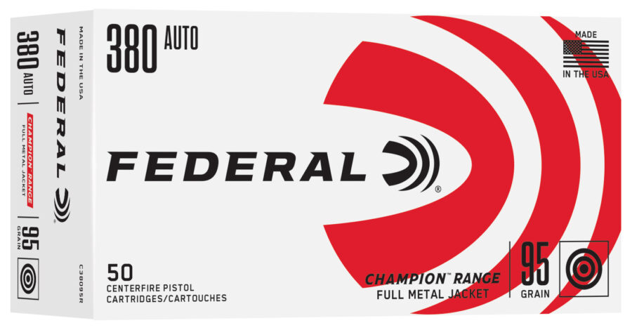 FDR 380 95GR RANGE FMJ 50RD