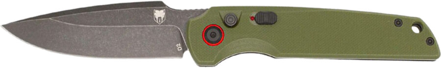 CBT JACKAL OD GRN AUTO FOLDER