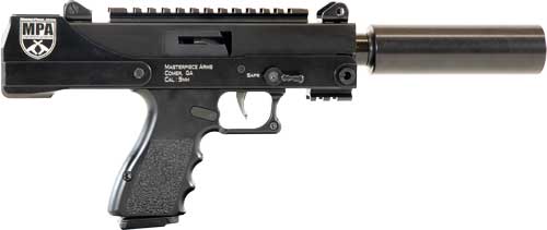 MPA DEFENDER 9MM SIDE-COCKER - 4.5" THREADED BLACK 17RD