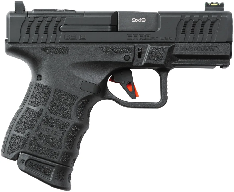 SAR SAR9 9MM SUBCOMPACT GEN3 U-80 12/15RD