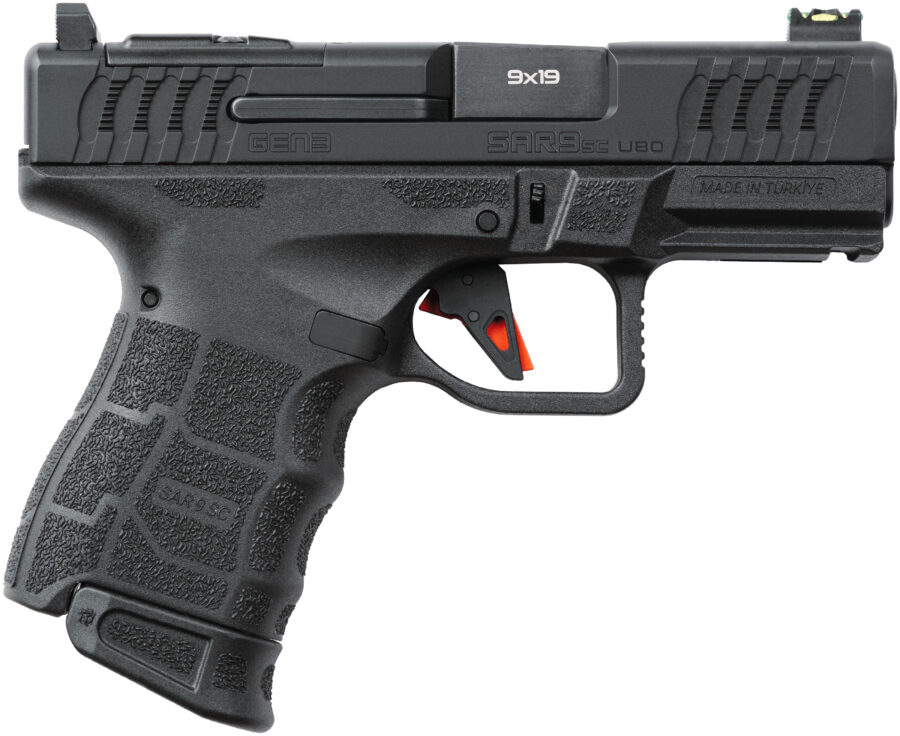 SAR SAR9 9MM SUBCOMPACT GEN3 U-80 12/15RD