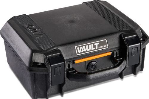 PELICAN PRECUT VAULT FOR 2 - GLOCK PISTOLS AND MAGS BLACK