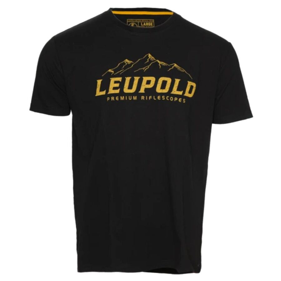 Leupold Mtn Short Sleeve Shirt Black L