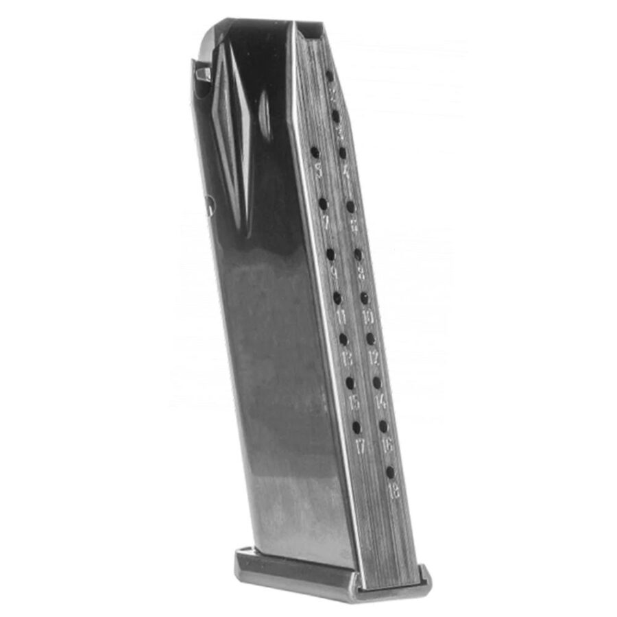 Canik Full Size +3 Handgun Magazine Extension Baseplate Black 9mm Luger +3