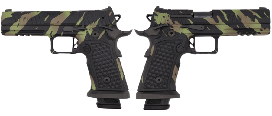 SIG SAUER P211-GT5 9MM PISTOL 5" TIGER STRIPE 2-21RD, 1-17RDRD MAGS