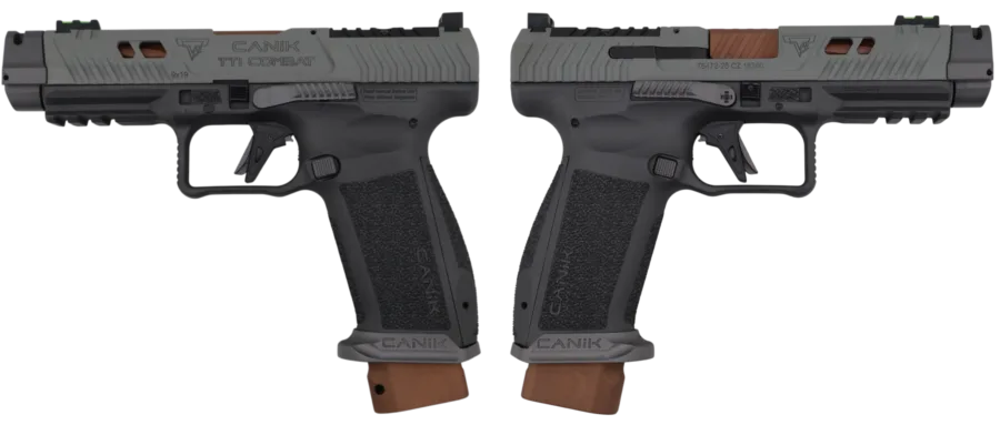 CENTURY CANIK TTI COMBAT SMOKE 9MM PISTOL 4.6" 2-18RD