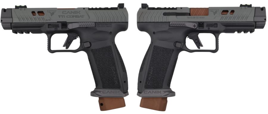 CENTURY CANIK TTI COMBAT SMOKE 9MM PISTOL 4.6" 2-18RD