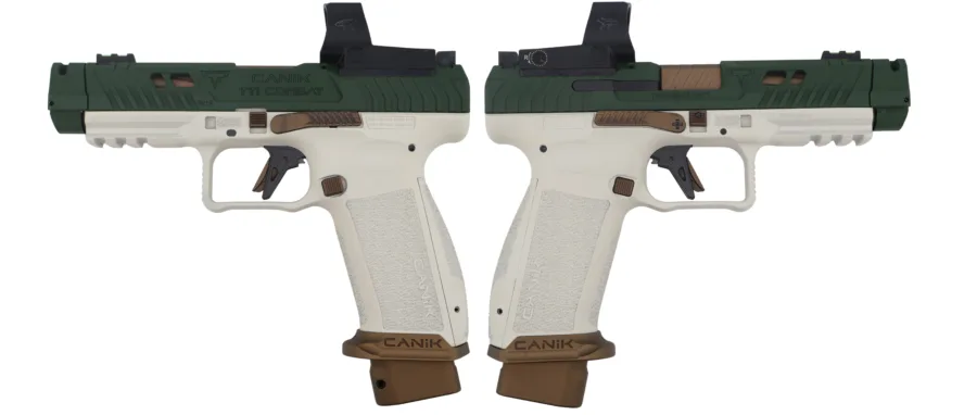 CANIK TTI COMBAT TIMBERLINE W/MECANIK OPTIC 9MM PISTL 4.6" 2-18RD
