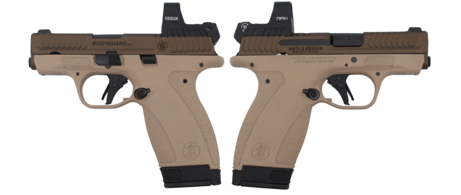 SMITH & WESSON BODYGUARD 2.0 NMS W/ RFX1 OPTIC 380ACP PISTOL 2.75" 1-10RD 1-12RD