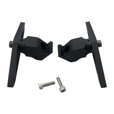 P-SKI FEET FOR WIDE STANCE BIPODS MATTE BLACK 2/PACK