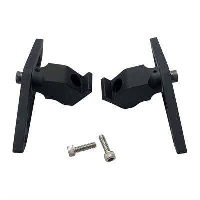 P-SKI FEET FOR WIDE STANCE BIPODS MATTE BLACK 2/PACK