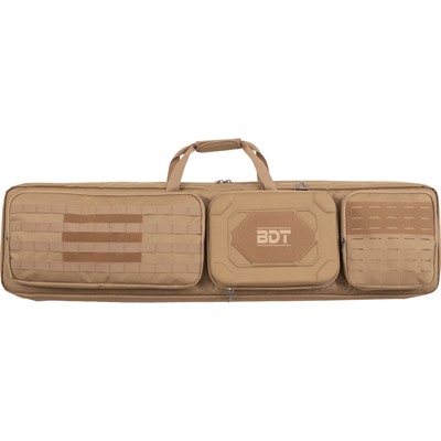 48'' DOUBLE SUPPRESSOR TACTICAL RIFLE CASE TAN
