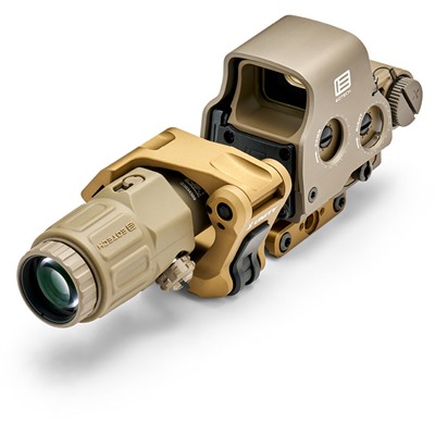 EXPS3-0 HWS SIGHT W/G33 MAGNIFIER & UNITY FAST FTC MOUNT TAN
