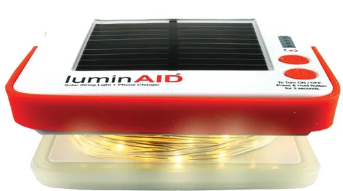 ARB LUMINAID SOLAR STRING - WHITE LIGHT WITH PHONECHARGER