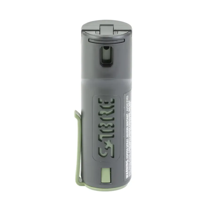 SABRE FAST FLIP TOP PEPPER SPRAY W/ BELT CLIP F15C-BMOC-02