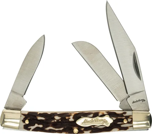 UNCLE HENRY KNIFE NEXT GEN - STAGLON RANCHER 3-BLADE