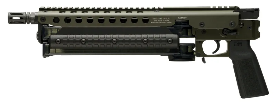 KELTEC KP50 HGA 5.7X28MM 9.6IN BBL GREEN 50RD PS90 STYLE MAG