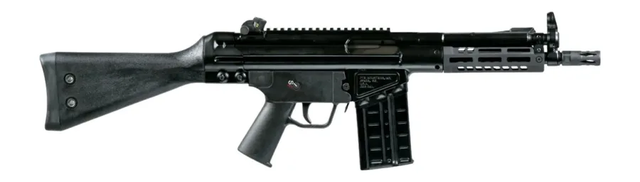 PTR PDWRSBRFS-3080101 PDWR 7.62x51mm/308 Win 20+1 8.50" Picatinny Rail Receiver M-LOK Handguard