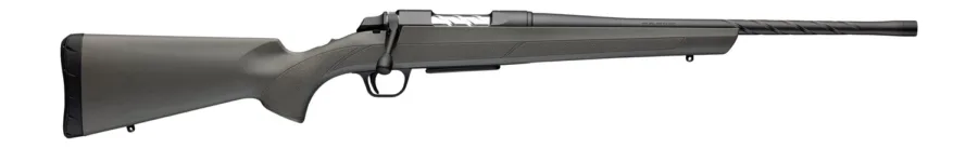 Browning 035845224 AB3 Pro SPR Full Size 270 Win 4+1 18" Matte Blued Spiral Fluted Threaded Barrel, Matte Blued Drilled & Tapped Receiver, Gray/Green Fixed Synthetic Stock