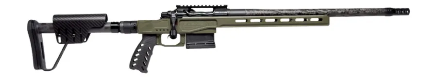 Iota Outdoors HRF-VED-300W-22R Venatic DM 300 Win 22" SOCOM Black Proof Research CF Threaded Barrel, SOCOM Black Receiver w/Picatinny Rail, ARCA Rail, OD Green Cerakote XLR Element 4.0 Stock, Right Ha