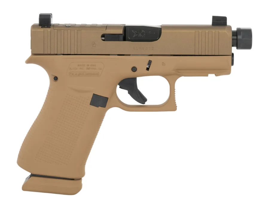 Glock UX4350204NR15ORBOTN G43X 9mm Luger 15+1 3.41" Steel Serrated Slide Ambidextrous