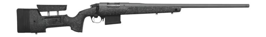 Bergara Rifles BPR20-25CM Premier HMR Pro 25 Creedmoor 5+1 24" Tactical Gray Cerakote Threaded Barrel, Tactical Gray Cerakote Drilled & Tapped Stainless Steel Receiver, Mini Chassis w/Adj Cheek & LOP