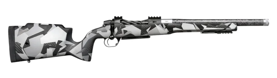 Proof Research 154021 Elevation FDX MTR 7mm BC 16.50" Carbon Fiber Threaded Barrel, Splinter Camo Carbon Fiber Stock, Right Hand