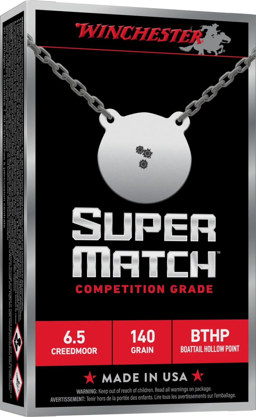 WIN SM65CM     65CRD 140GR BTHP           20/10