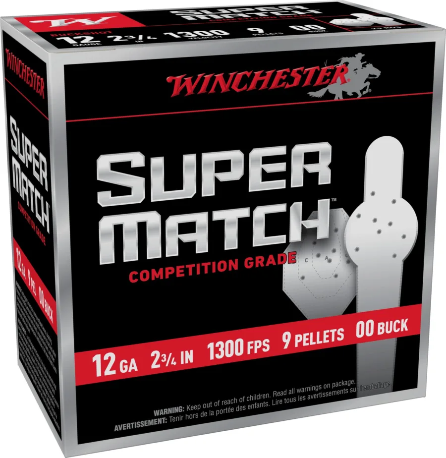 WIN SMB1200    12G 2-3/4 9PEL 00BK        25/10