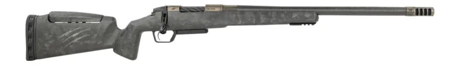 Fierce Firearms RIVTCX7PRC22DTM CT Rival XP 2.0 7mm PRC 3+1 22" Carbon Fiber Match Grade Threaded Barrel, Distressed Tan Titanium Drilled & Tapped Receiver, Carbon Matrix Push Button Adj Cheek Piece C