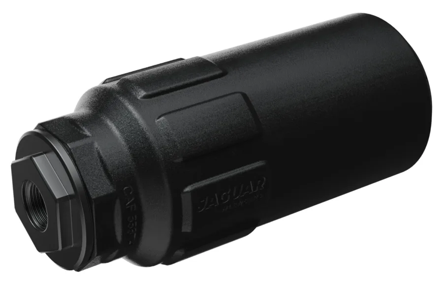 Jaguar Silencers CAF889TH-SB  CA-Fatty 5.56mm 2" Black Titanium 1.375"x24