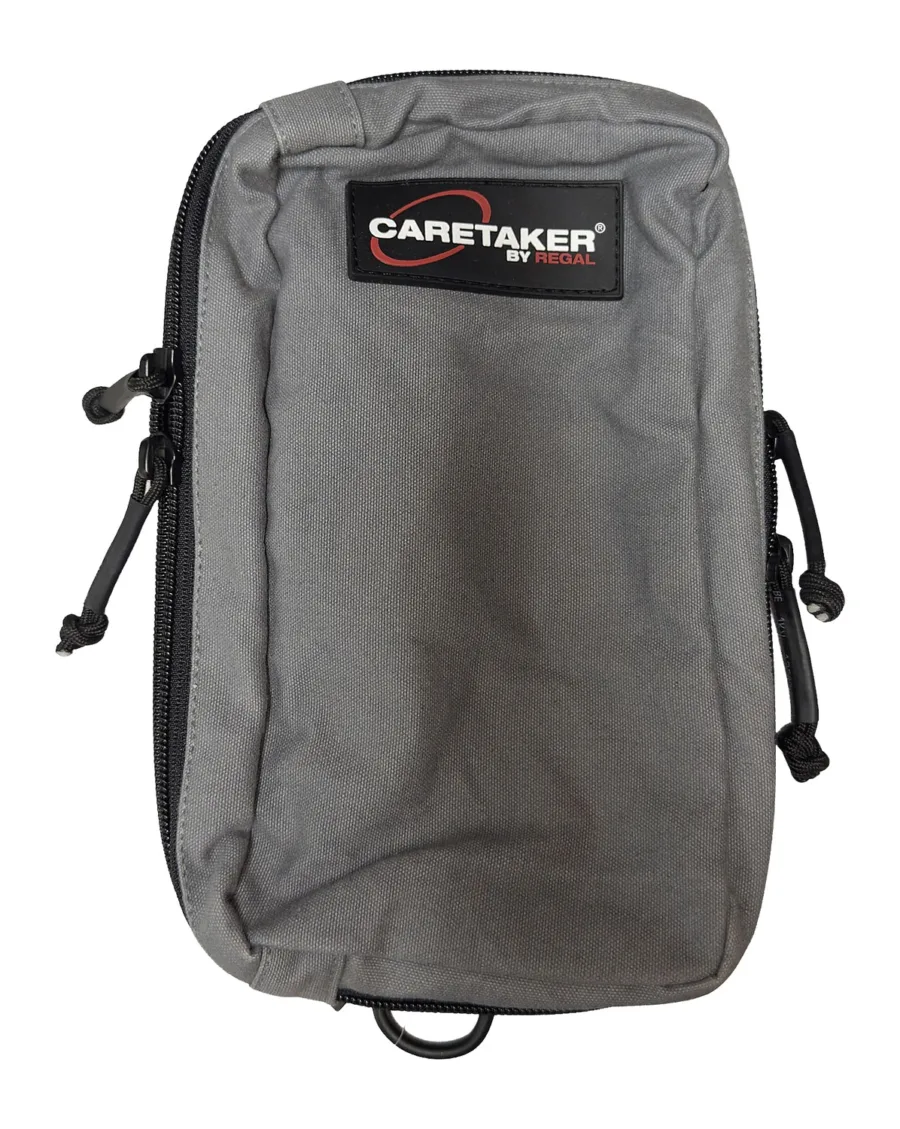 CARETAKER R45900-CBRTPWCGR UTILITY POUCH WAX GREY