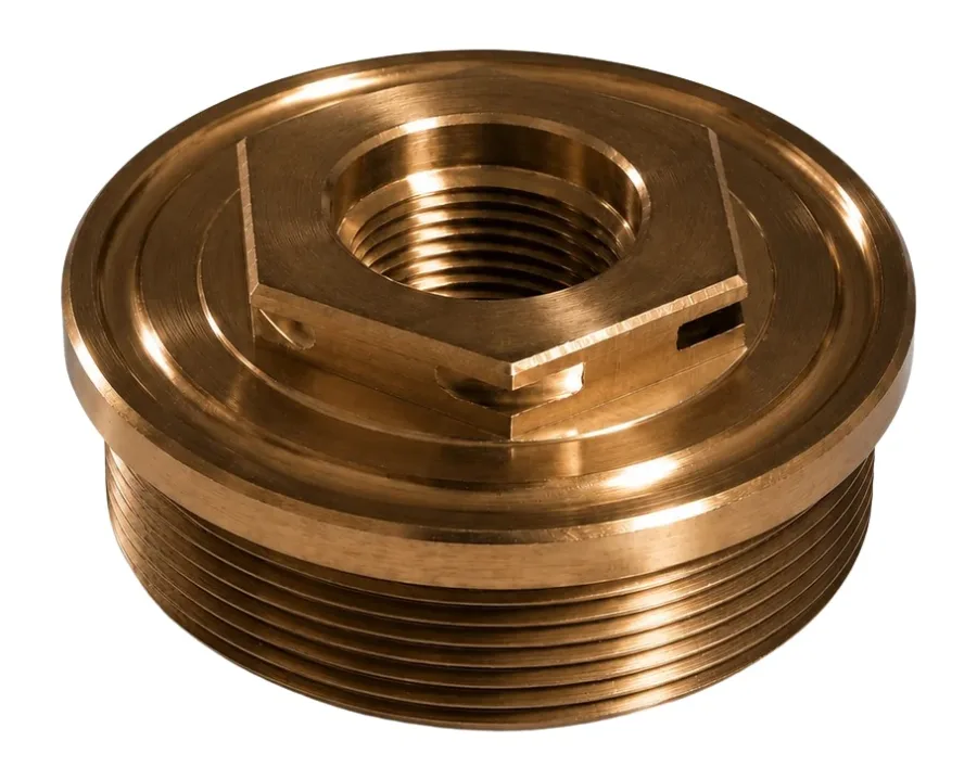TMP HUB28   DIRECT THREAD HUB 1/2 X 28 TI/HT