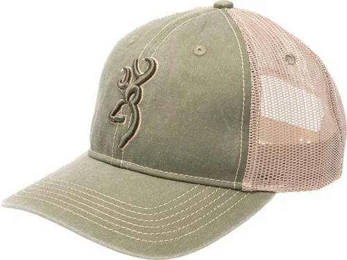 BROWNING CAP COLCORD MESH BACK - GREEN OSFM