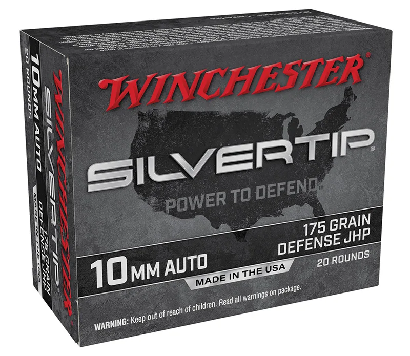 W 10mm 175gr. Silver Tip HP 20/Box