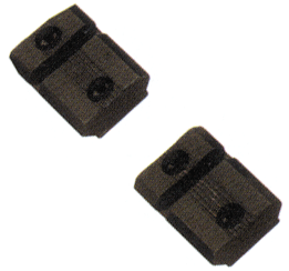TRADITIONS MOUNT BASES FOR - BOLT IN-LINE RIFLES 2-PC BLACK