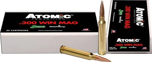 ATOMIC 300 WIN MAG 220GR MATCH - KING HPBT 20RD 10BX/CS
