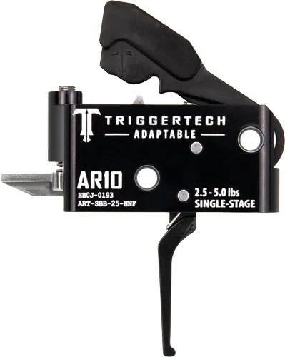 TRIGGERTECH AR10 SINGLE STAGE - ADAPTABLE STRAIGHT FLAT BLACK