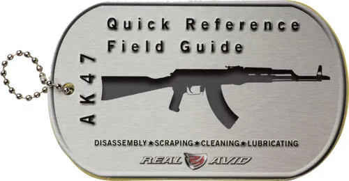 REAL AVID AK47 FIELD GUIDE - AK47 MAINTENANCE CARDS