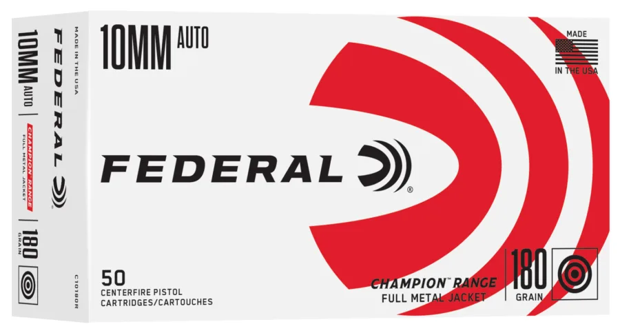 FDR 10MM 180GR RANGE FMJ 50RD