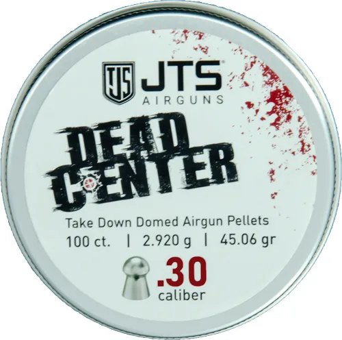 JTS PELLETS DEAD CENTER 30 - DOMED 45.06 GR 100CT