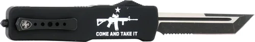 TEMPLAR KNIFE LARGE ZINC OTF - COME & TAKE IT AR 3.5" D2