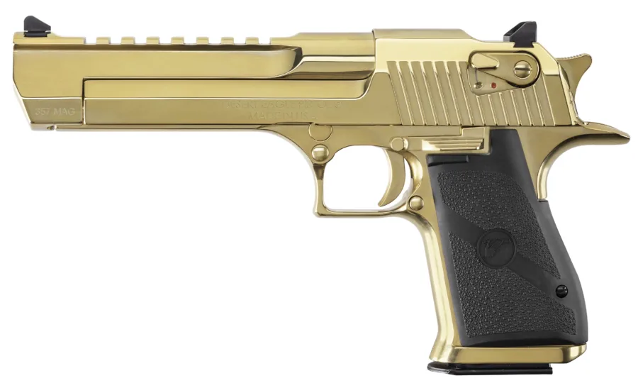 MR DESERT EAGLE 357MAG 6 GOLD ZIRCO SHOOTER