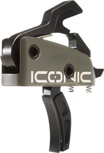RISE TRIGGER ICONIC GREEN - 2-STAGE 1.25/1.75 AR-15 W/PIN