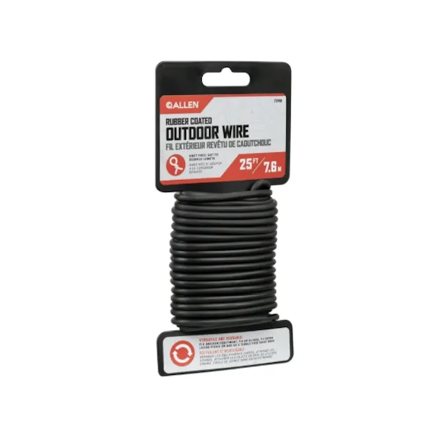 ALLEN RUBBER COATED OUTDOOR WIRE