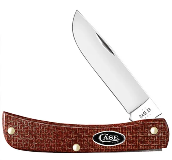 CASE S BSTR JR 1BL 35/8" D RED BLAP