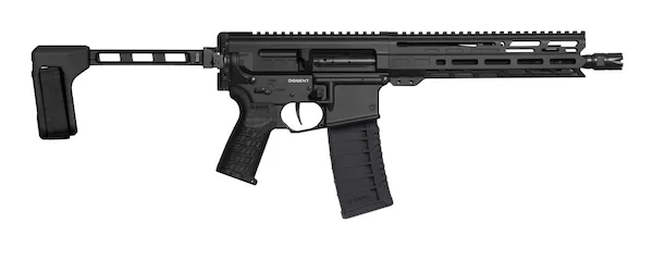 CMMG DISSENT 556 10.5" BRACED BLK