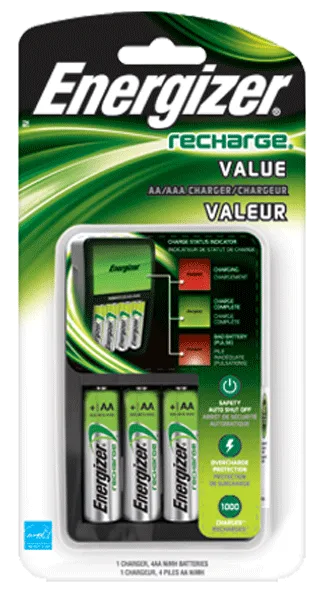 ENER VALUE BATT CHARGER AA/AAA