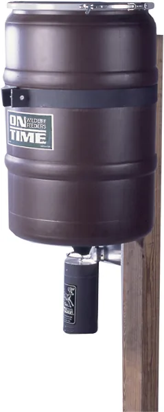ONTIME SOLAR FISH FEEDER w/BARREL